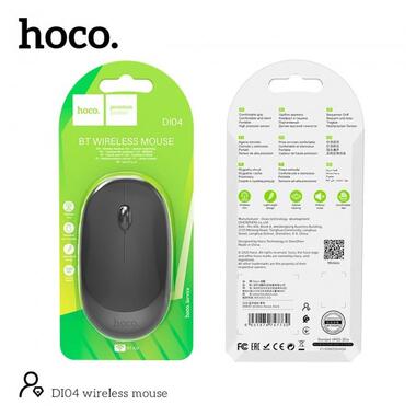 Миша Hoco BT wireless mouse DI04 чорна фото №5