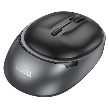 Мышь Hoco GM34 Nuevo dual-mode Black metal gray фото №13