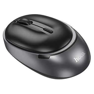 Мышь Hoco GM34 Nuevo dual-mode Black metal gray фото №5