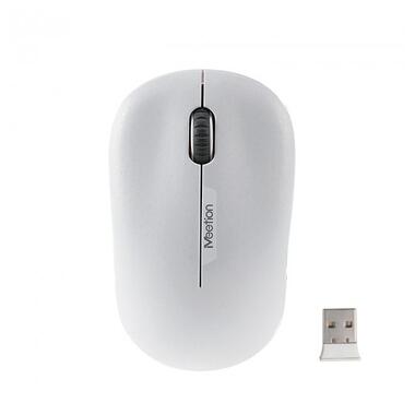 Бездротова оптична миша MEETION Wireless Mouse 2.4G MT-R545, біла фото №1