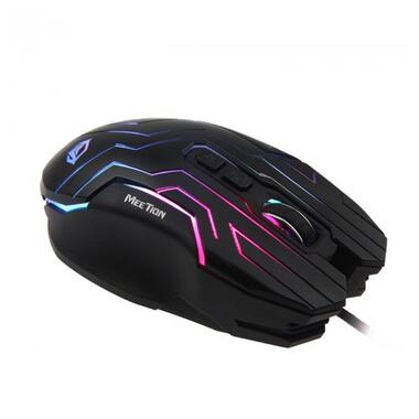Миша MEETION Backlit Gaming Mouse RGB MT-GM22 чорна фото №1