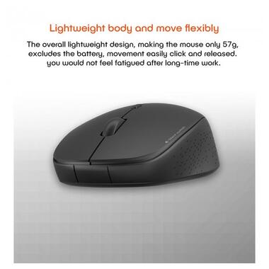 Миша MeeTion Wireless Mouse 2.4 G MT-R570 чорна фото №6
