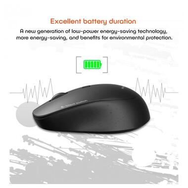 Миша MeeTion Wireless Mouse 2.4 G MT-R570 чорна фото №10