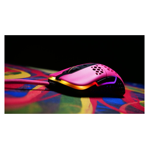 Миша ігрова Xtrfy M42 RGB, Pink (XG-M42-RGB-PINK) фото №2