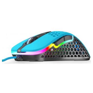 Мишка Xtrfy M4 RGB Miami Blue (XG-M4-RGB-BLUE) фото №1