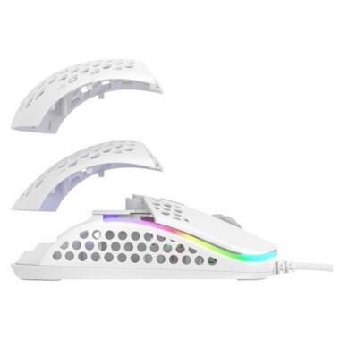 Мишка Xtrfy M42 RGB White (XG-M42-RGB-WHITE) фото №8