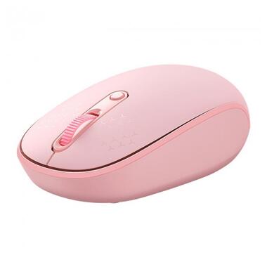 Миша Baseus F01B Tri-Mode Wireless Mouse |2.4G/BT5.0+BT3.0 | рожева фото №1