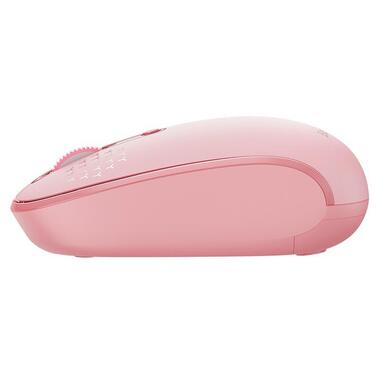 Мышь Baseus F01B Tri-Mode Wireless Mouse розовая фото №5