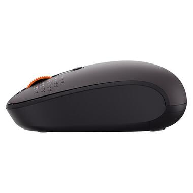 Мышь Baseus F01B Tri-Mode Wireless Mouse серая фото №4