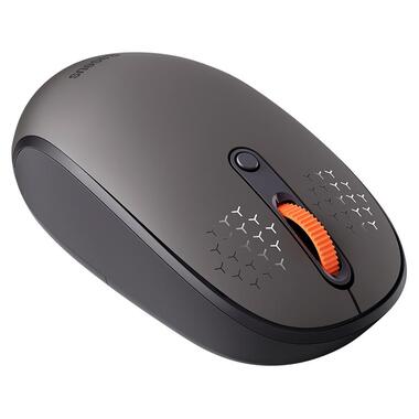 Мышь Baseus F01B Tri-Mode Wireless Mouse серая фото №2