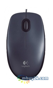 Миша провідна Logitech M90 Dark (910-001794) фото №1
