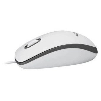 Миша провідна Logitech M100 White (910-001605) фото №2