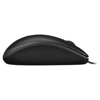 Миша Logitech B100 Optical USB Mouse black (910-003357) фото №5