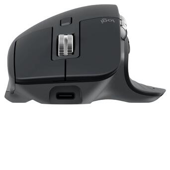 Миша Logitech MX Master 3S Performance Wireless Mouse Bluetooth Graphite (910-006559) фото №5