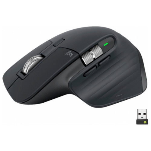 Миша Logitech MX Master 3S Performance Wireless Mouse Bluetooth Graphite (910-006559) фото №2