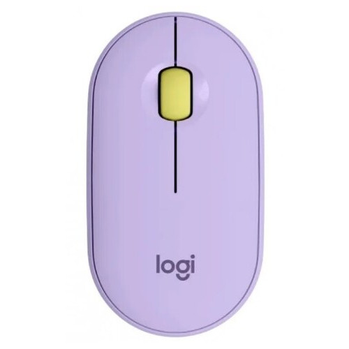 Миша бездротова Logitech Pebble M350 (910-006752) Lavender Lemonade USB фото №1