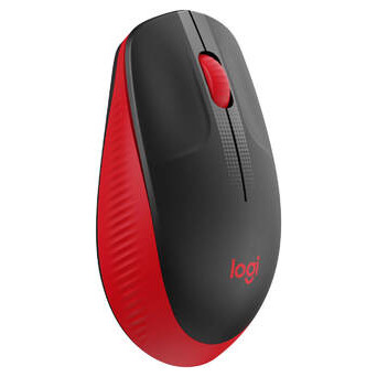 Миша LOGITECH M190 Full-size wireless mouse червоний фото №4