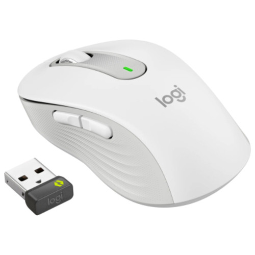 Мишка Logitech Signature M650 L Wireless Mouse for Business Off-White (910-006349) фото №5