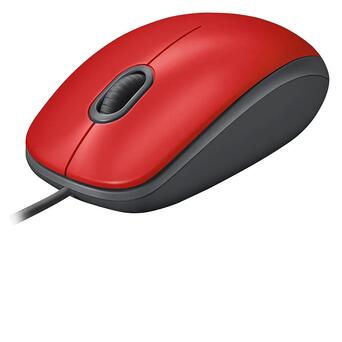 Мишка Logitech M110 Silent USB Red (910-006759) фото №3
