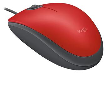 Мишка Logitech M110 Silent USB Red (910-006759) фото №2
