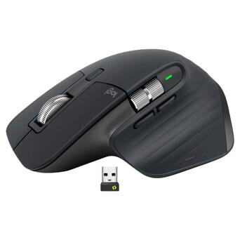Миша Ergonomic Wireless Optical Mouse Logitech MX Master 3S Black (910-006556) фото №1