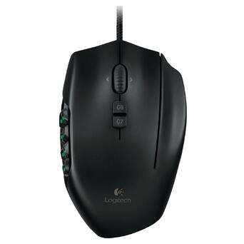 Миша Logitech G600 MMO Gaming Mouse Black (910-003623, 910-002864) фото №1