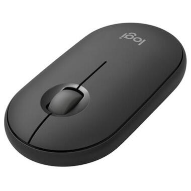 Миша бездротова Logitech Pebble Mouse 2 M350s Graphite (910-007015) фото №4