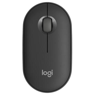 Миша бездротова Logitech Pebble Mouse 2 M350s Graphite (910-007015) фото №1