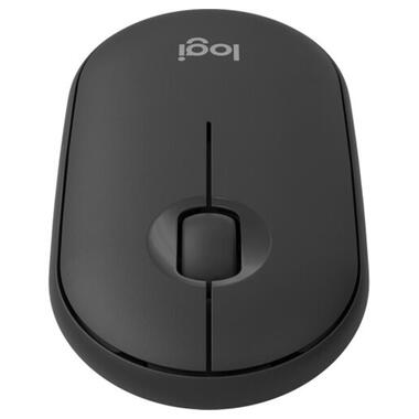 Миша бездротова Logitech Pebble Mouse 2 M350s Graphite (910-007015) фото №3