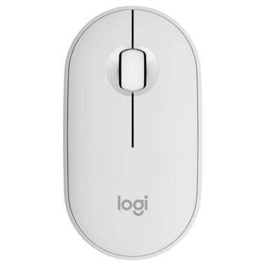 Миша бездротова Logitech Pebble Mouse 2 M350s White (910-007013) фото №1