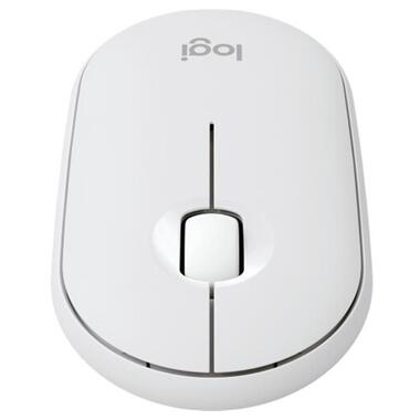 Миша бездротова Logitech Pebble Mouse 2 M350s White (910-007013) фото №3