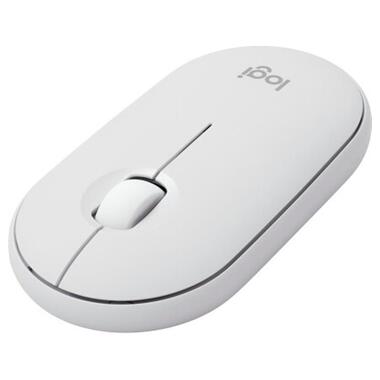 Миша бездротова Logitech Pebble Mouse 2 M350s White (910-007013) фото №4