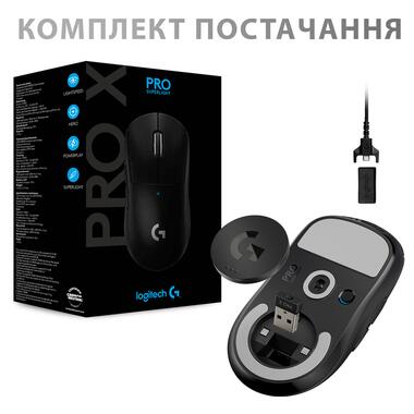 Мишка Logitech G Pro X Superlight Wireless Black (910-005880, 910-005882)  фото №10