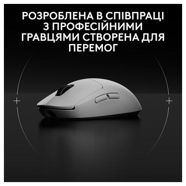 Мышь LOGITECH G PRO 2 Wireless LIGHTSPEED - WHITE (L910-007302) фото №2