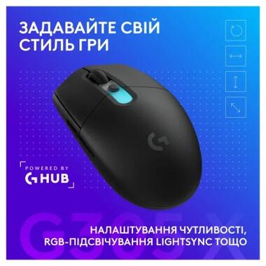 Мышка Logitech G305 X Superlight Wireless Black (910-007739) фото №10
