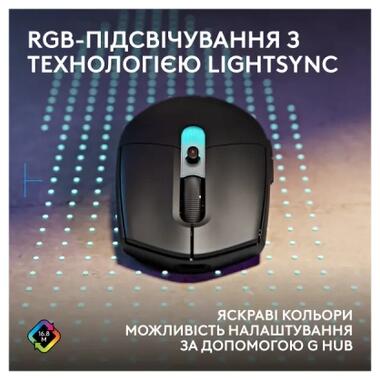 Мышка Logitech G305 X Superlight Wireless Black (910-007739) фото №9