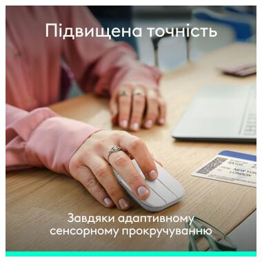 Мышка Logitech Mobi Fold Bluetooth Off-White (910-007631) фото №6