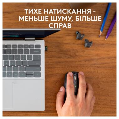 Мышка Logitech MX Anywhere 3S for Business Wireless/Bluetooth + Mouse Pad Studio Series Graphite (MX910-006958) фото №4