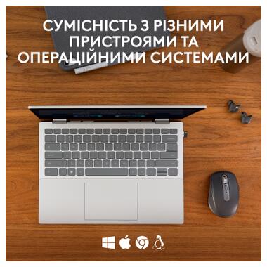 Мышка Logitech MX Anywhere 3S for Business Wireless/Bluetooth + Mouse Pad Studio Series Graphite (MX910-006958) фото №8