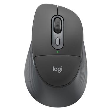 Мышка Logitech Signature Comfort Plus M850L Wireless/Bluetooth/USB-C for Business Graphite (910-007704) фото №1