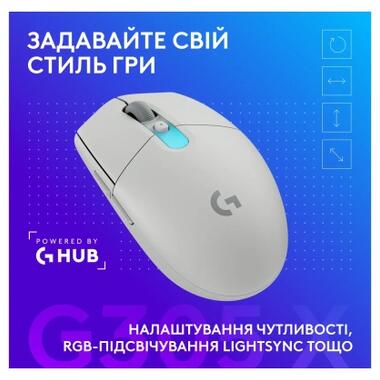 Мышка Logitech G305 X Superlight Wireless White (910-007747) фото №9