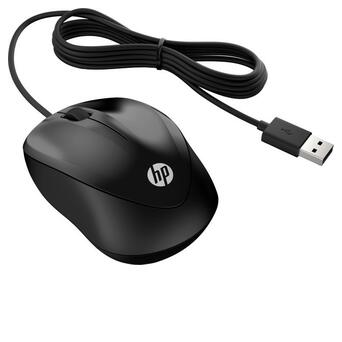 Миша HP Wired 1000 Black (4QM14AA) фото №2