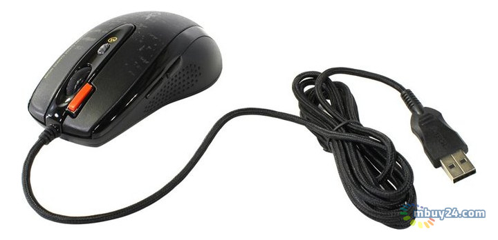 Миша A4Tech F5 Black USB V-Track фото №4