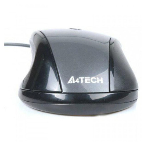 Миша A4Tech N-500F-1 USB glossy grey фото №5