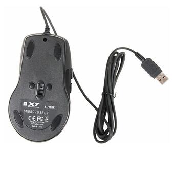 Миша A4Tech X-710BK USB Black фото №4