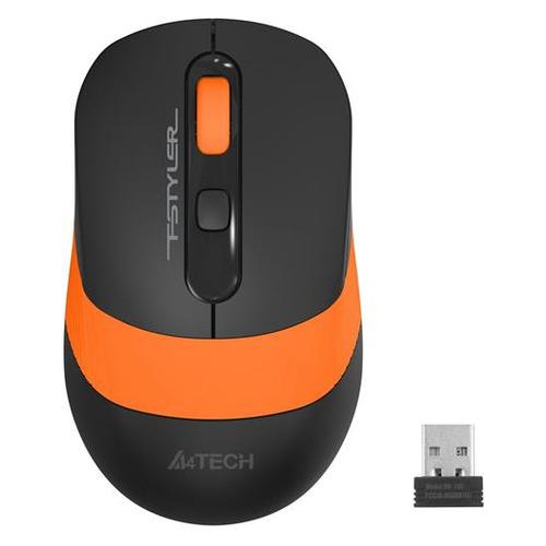 Миша бездротова A4Tech FG10S Orange/Black USB фото №1