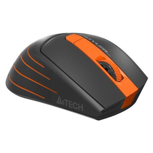 Миша бездротова A4Tech FG30S Orange/Black USB фото №5