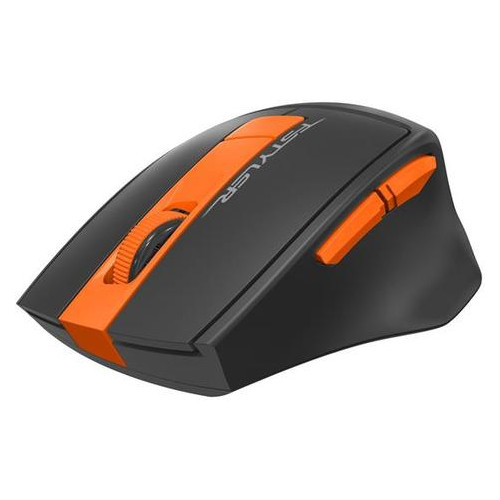 Миша бездротова A4Tech FG30S Orange/Black USB фото №4