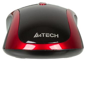 Миша A4Tech N-350-2 Red/Black фото №7