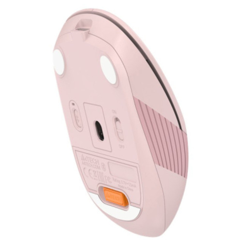Мишка A4Tech FB10C Wireless/Bluetooth Pink (FB10C Pink) фото №9